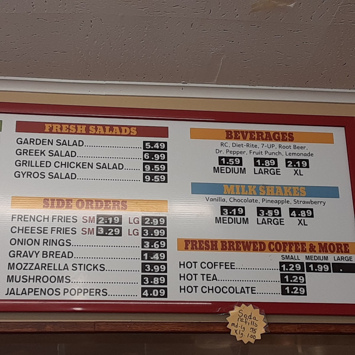 Nicky's Carry Outs Menu - Image 5